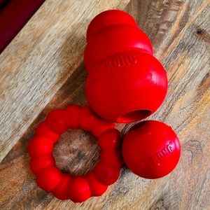 Kong Dog chew toys - set of 3